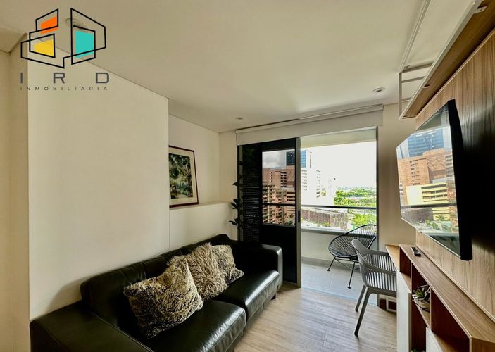Apartamento de 1 alcoba en arriendo en Ciudad Del Río, Medellín, 41 m² · foto 2 de 24
