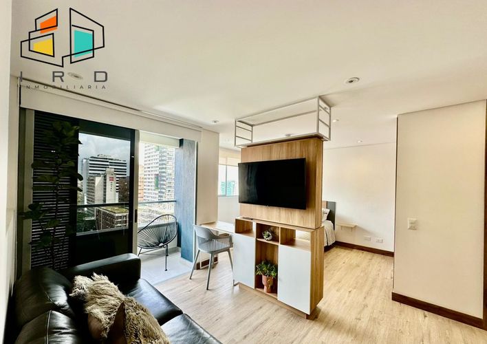 Apartamento de 1 alcoba en arriendo en Ciudad Del Río, Medellín, 41 m² · foto 12 de 24