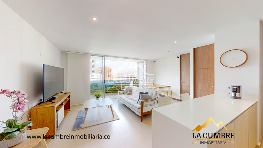 Apartamento de 1 alcoba en arriendo en Loma De Los Gonzalez, Medellín, 70 m² · foto 2 de 12