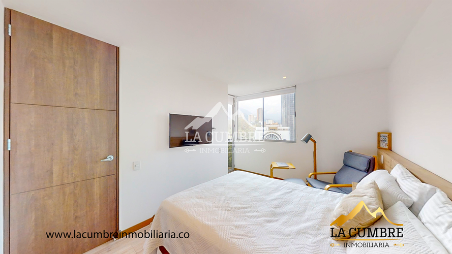 Apartamento de 1 alcoba en arriendo en Loma De Los Gonzalez, Medellín, 70 m² · foto 9 de 12