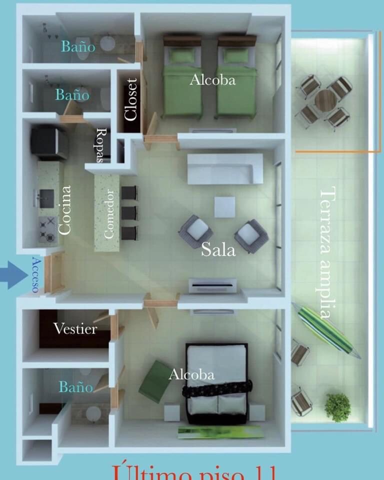 Apartamento en venta en Crespo, Cartagena · foto 20 de 20