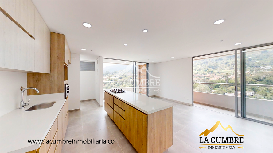Apartamento de 3 alcobas en arriendo en Loma Del Escobero, Envigado, 115 m² · foto 4 de 14