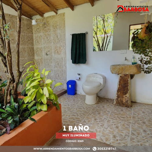 Casa de 2 alcobas en arriendo en Cestillal, Barbosa, 1000 m² · foto 6 de 12
