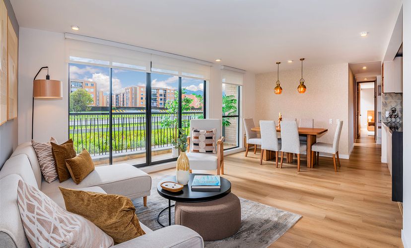 Apartamento de 3 alcobas en venta en El Misterio, Cajicá, 90 m² · foto 3 de 24