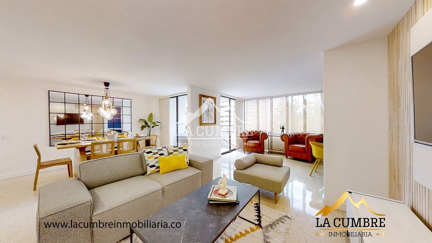Apartamento de 3 alcobas en arriendo en La Florida, Medellín, 163 m² · foto 3 de 14