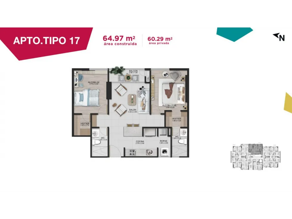 Apartamento en venta en Rionegro - Miniatura 18