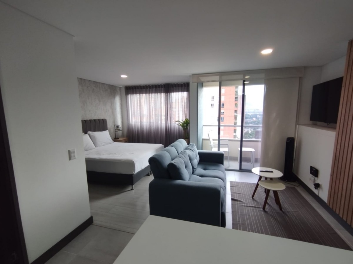 Apartaestudio en arriendo en Ciudad Del Río, Medellín · foto 2 de 14