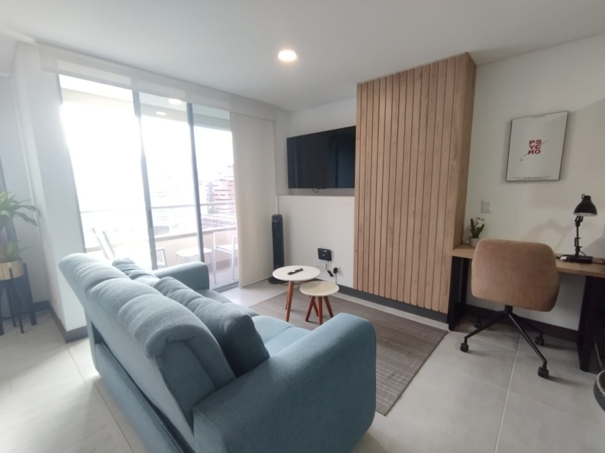 Apartaestudio en arriendo en Ciudad Del Río, Medellín · foto 5 de 14