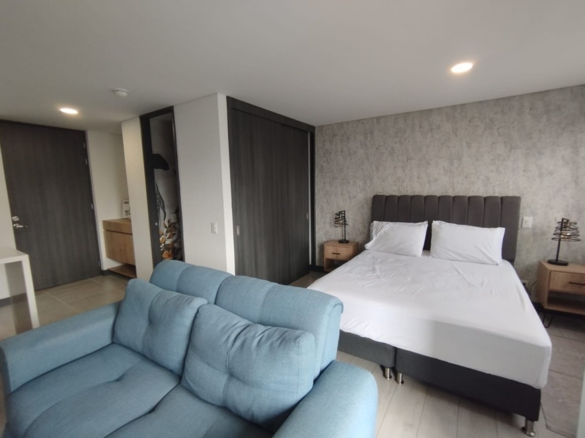 Apartaestudio en arriendo en Ciudad Del Río, Medellín · foto 7 de 14
