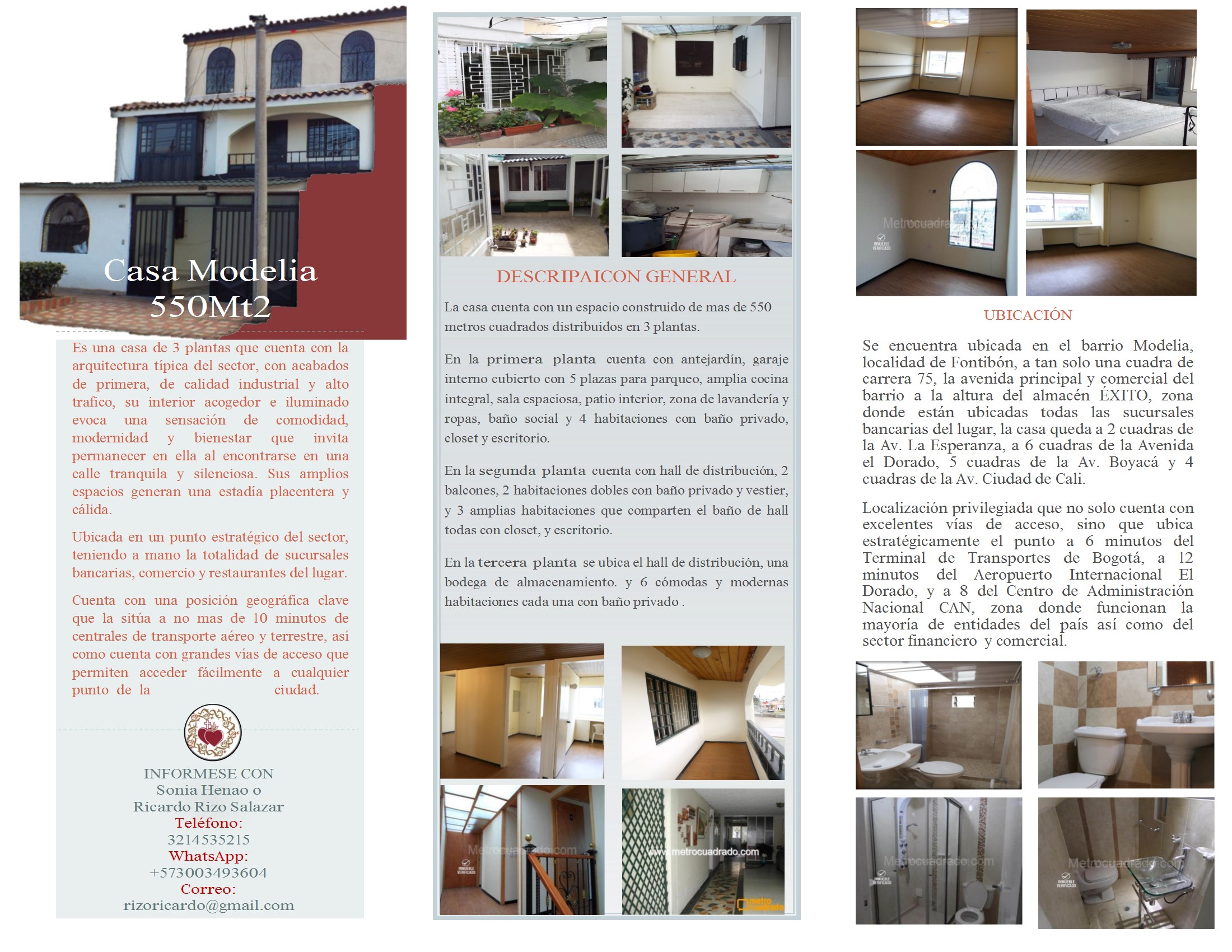 Casa en arriendo en Modelia, Bogotá · foto 3 de 20