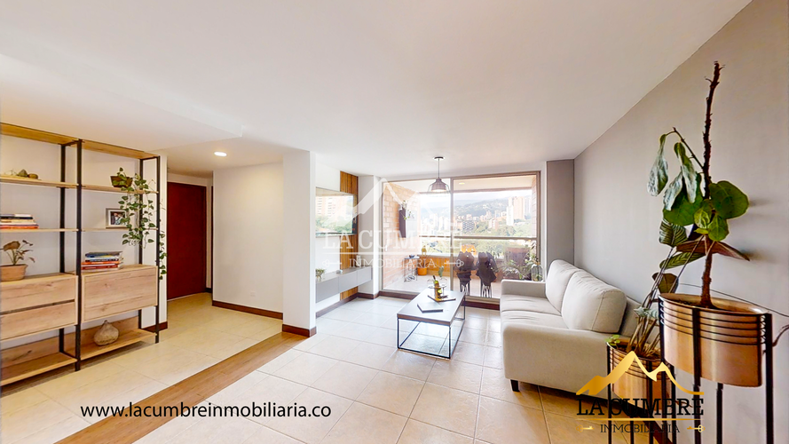 Apartamento de 2 alcobas en arriendo en Loma De Los Gonzalez, Medellín, 82 m² · foto 2 de 13