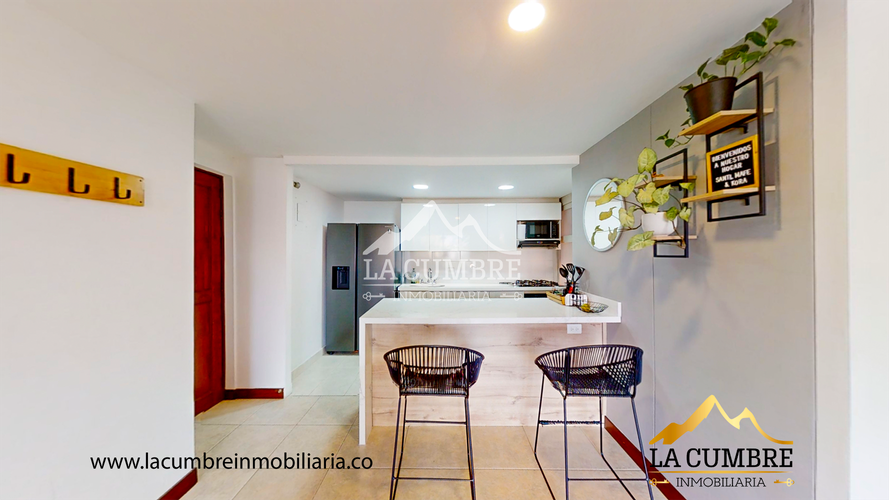 Apartamento de 2 alcobas en arriendo en Loma De Los Gonzalez, Medellín, 82 m² · foto 3 de 13