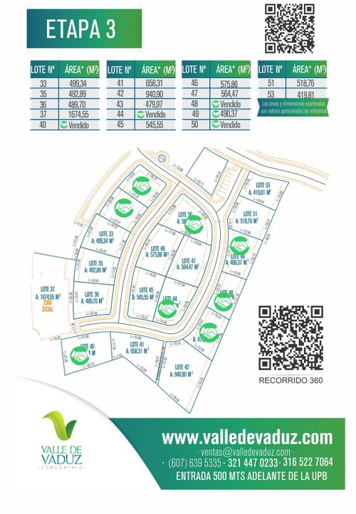 Lote en venta en Guayanas, Floridablanca, 428 m² · foto 16 de 17