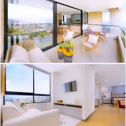Apartamento de 3 alcobas en venta en Loma De Las Brujas, Envigado, 138 m² · foto 3 de 10