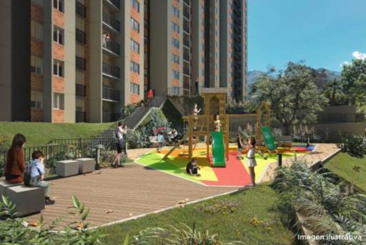 Apartamento de 2 alcobas en venta en Pan De Azucar, Sabaneta, 54 m² · foto 19 de 24
