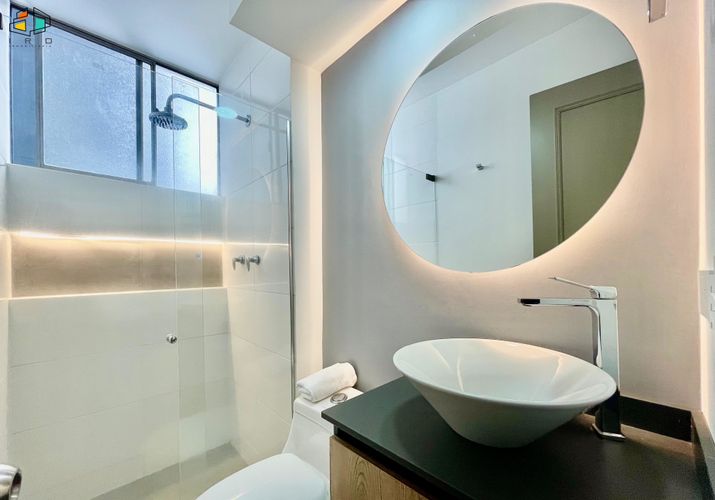 Apartamento de 3 alcobas en arriendo en Los Balsos, Medellín, 97 m² · foto 18 de 24