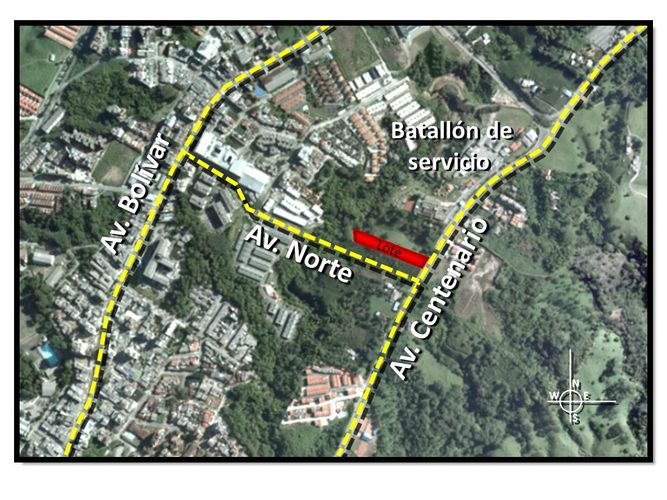 Lote en venta en Avenida Centenario, Armenia, 7720 m² · foto 3 de 10
