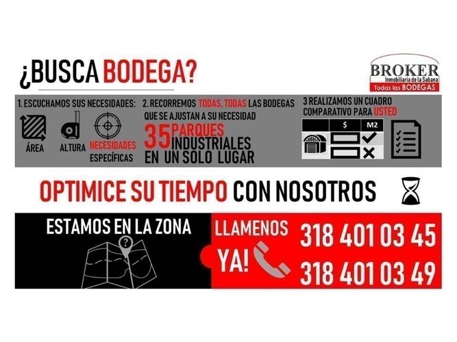 Bodega en arriendo en La Florida, Cota, 2200 m² · foto 20 de 20