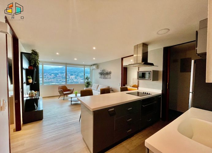 Apartamento de 2 alcobas en arriendo en La Aguacatala, Medellín, 78 m² · foto 3 de 15