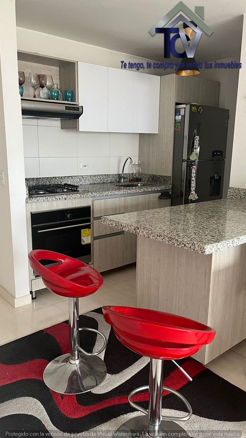 Apartamento de 3 alcobas en venta en Hsd. San Antonio De Carrizal, Girón, 66 m² · foto 2 de 5