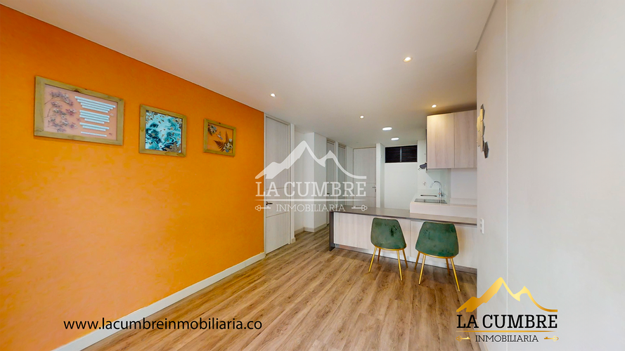 Apartaestudio en venta en Loma De Los Gonzalez, Medellín, 60 m² · foto 7 de 12