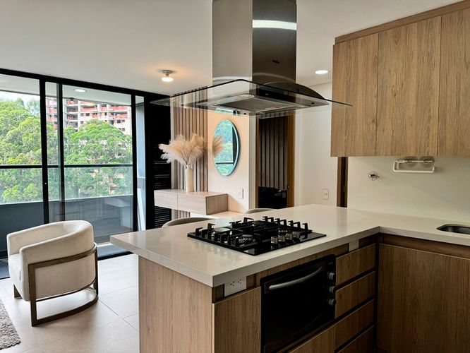 Apartamento de 3 alcobas en arriendo en El Poblado, Medellín, 69 m² · foto 4 de 16