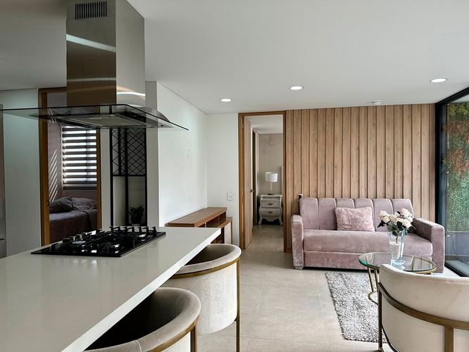 Apartamento de 3 alcobas en arriendo en El Poblado, Medellín, 69 m² · foto 5 de 16