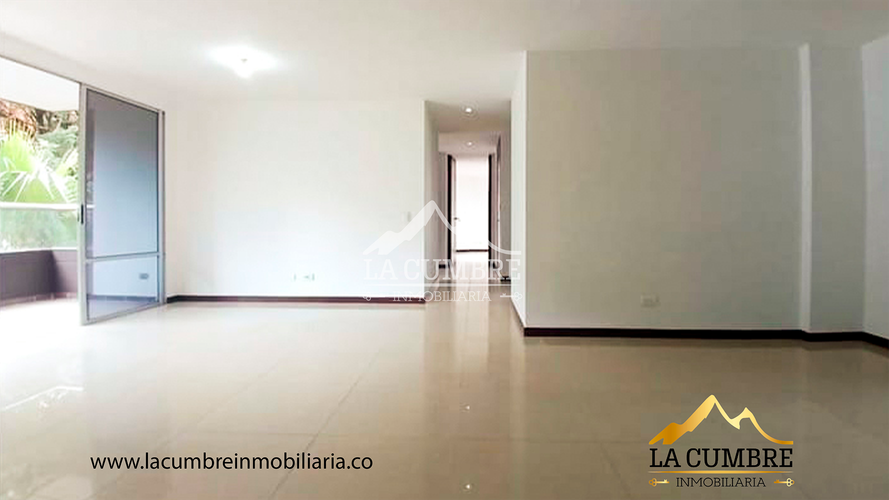 Apartamento de 3 alcobas en arriendo en Los Balsos, Medellín, 116 m² · foto 2 de 8