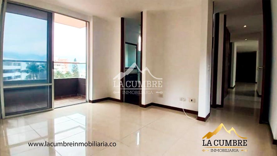 Apartamento de 3 alcobas en arriendo en Los Balsos, Medellín, 116 m² · foto 5 de 8