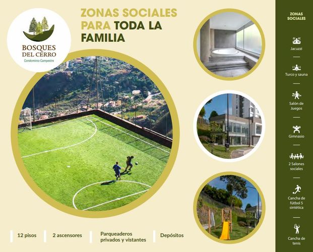 Apartaestudio en venta en Cerro De Oro, Manizales, 42 m² · foto 3 de 5
