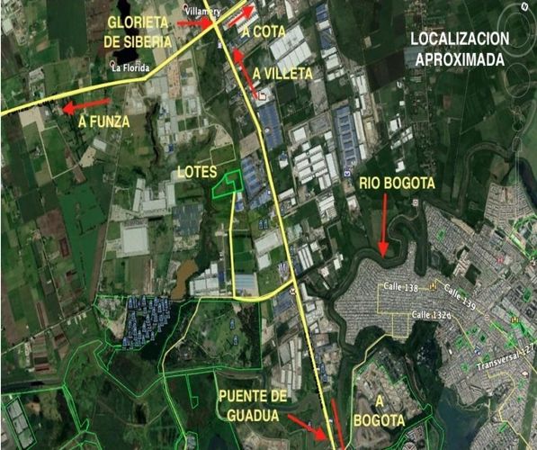 Lote en venta en La Florida, Cota, 81389 m² · foto 2 de 13