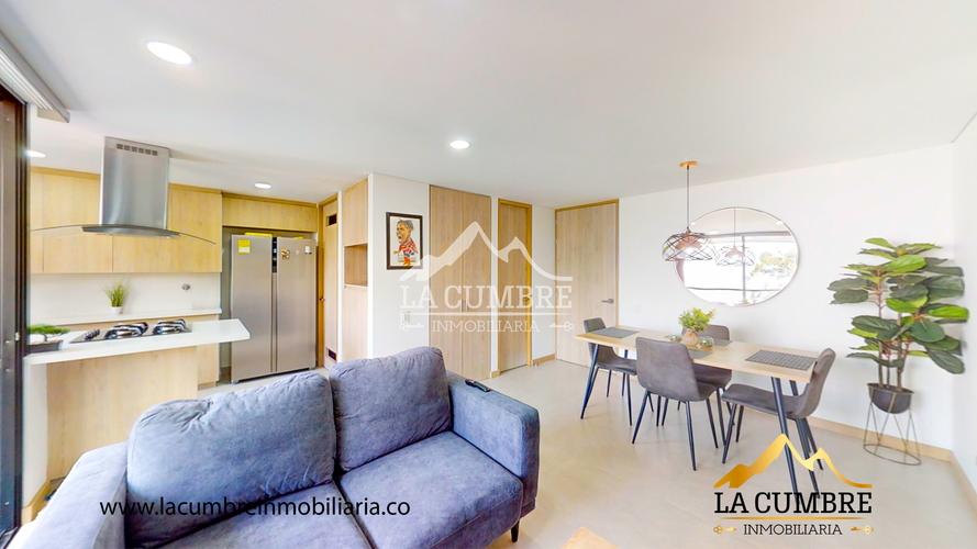 Apartamento de 3 alcobas en arriendo en Altos Del Poblado, Medellín, 90 m² · foto 3 de 15