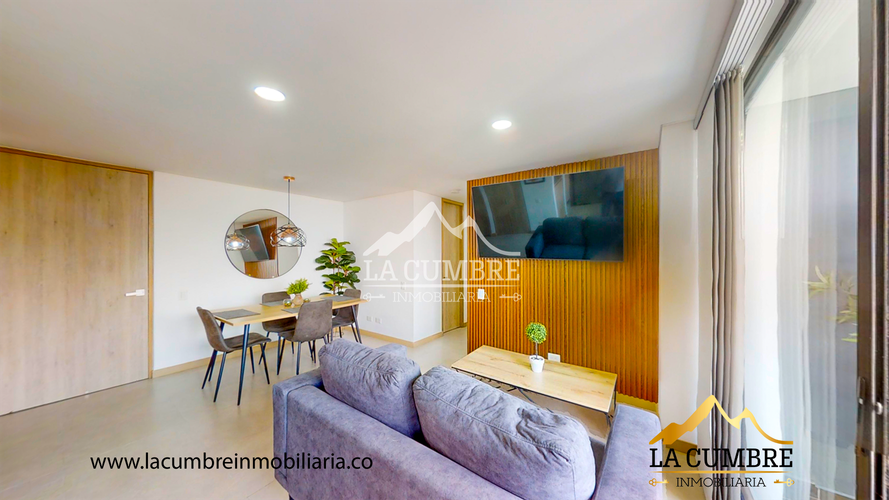 Apartamento de 3 alcobas en arriendo en Altos Del Poblado, Medellín, 90 m² · foto 4 de 15