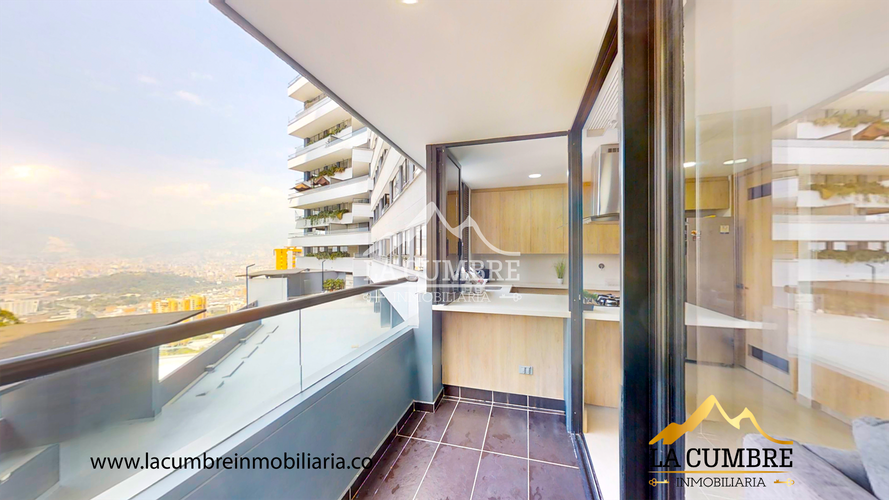 Apartamento de 3 alcobas en arriendo en Altos Del Poblado, Medellín, 90 m² · foto 7 de 15