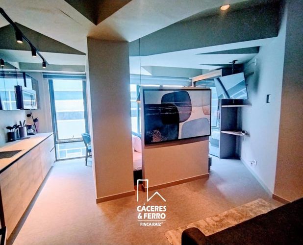 Apartaestudio en venta en Chicó Navarra, Bogotá, 27 m² · foto 4 de 24