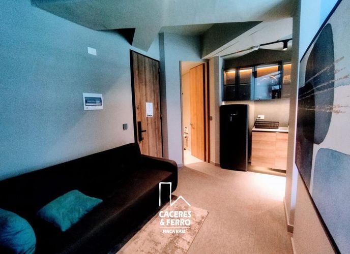 Apartaestudio en venta en Chicó Navarra, Bogotá, 27 m² · foto 23 de 24