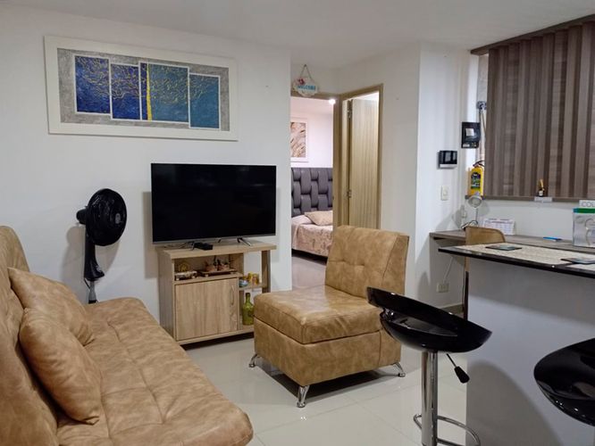 Apartamento de 1 alcoba en arriendo en Rosales, Medellín, 45 m² · foto 2 de 8
