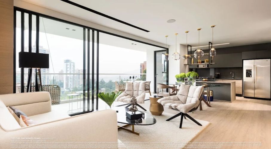 Apartamento de 2 alcobas en venta en Los Balsos, Medellín, 146 m² · foto 14 de 21