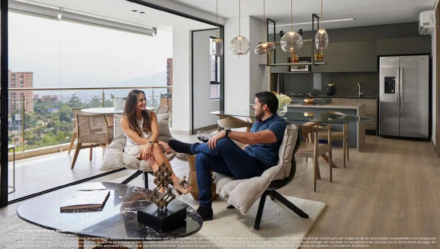 Apartamento de 2 alcobas en venta en Los Balsos, Medellín, 146 m² · foto 20 de 21