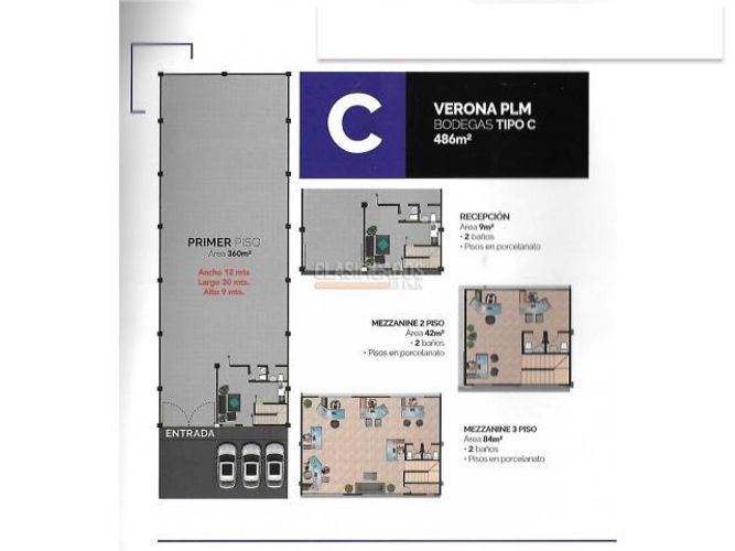 Bodega en arriendo en Acopi, Yumbo, 485 m² · foto 13 de 13