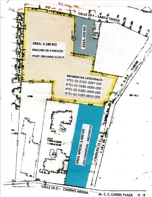 Lote en venta en Pie De La Popa, Cartagena, 3180 m² · foto 13 de 13