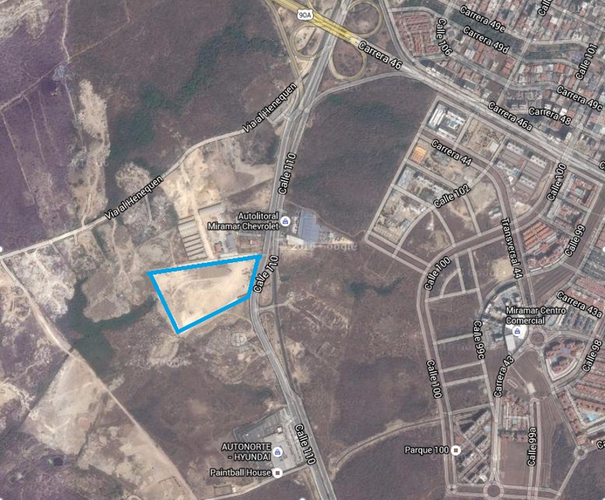 Lote en venta en Villa Sevilla, Barranquilla, 35000 m² · foto 2 de 2