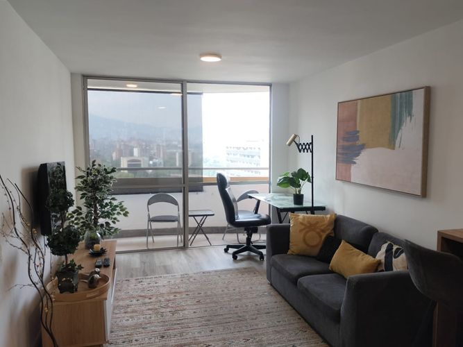 Apartamento de 1 alcoba en arriendo en El Poblado, Medellín, 57 m² · foto 2 de 14