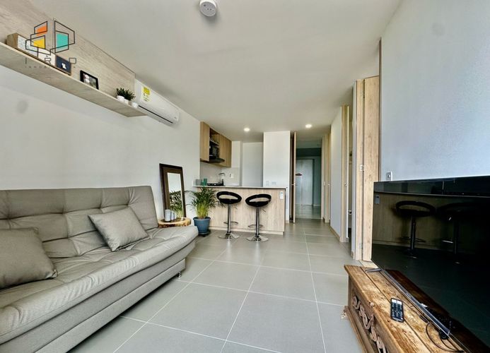 Apartaestudio en arriendo en Shellmar, Medellín, 41 m² · foto 2 de 20