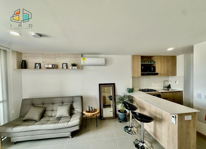 Apartaestudio en arriendo en Shellmar, Medellín, 41 m² · foto 3 de 20