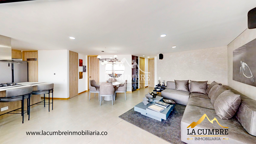 Apartamento de 3 alcobas en arriendo en Vía Las Palmas, Medellín, 110 m² · foto 3 de 20