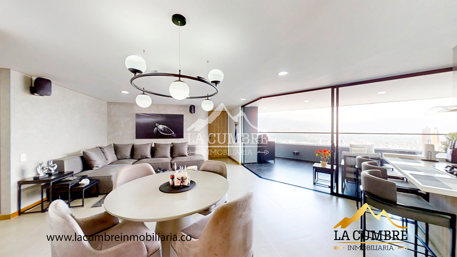 Apartamento de 3 alcobas en arriendo en Vía Las Palmas, Medellín, 110 m² · foto 6 de 20