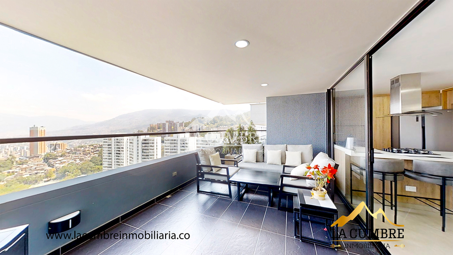 Apartamento de 3 alcobas en arriendo en Vía Las Palmas, Medellín, 110 m² · foto 10 de 20