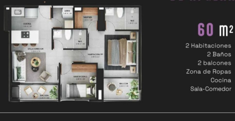 Apartamento en venta en Betania, La Estrella · foto 3 de 13