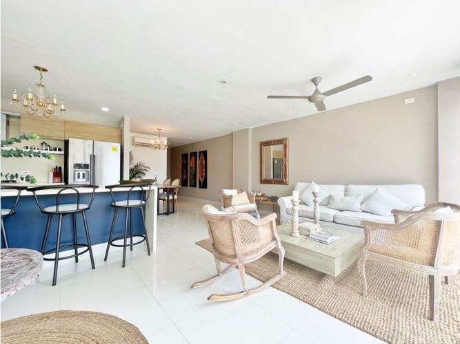 Apartamento de 2 alcobas en venta en Manzanillo, Cartagena, 125 m² · foto 6 de 12